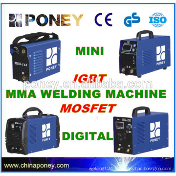 MMA DC INVERTER machine à souder IGBT et MOSFET 60% cycle de service